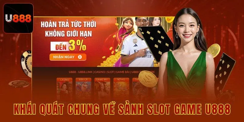 Khái quát chung về sảnh slot game U888
