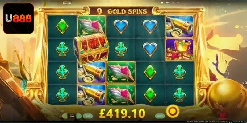 Slot game kho báu đại dương có đồ họa chân thực
