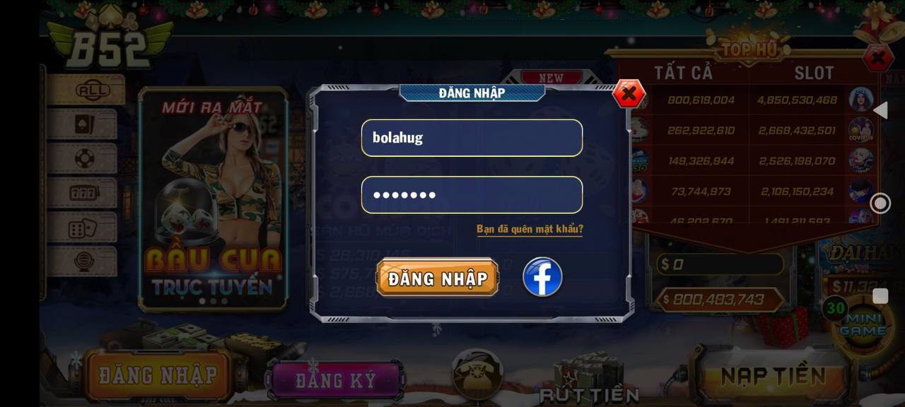Đăng nhập B52 CLUB từ A- Z