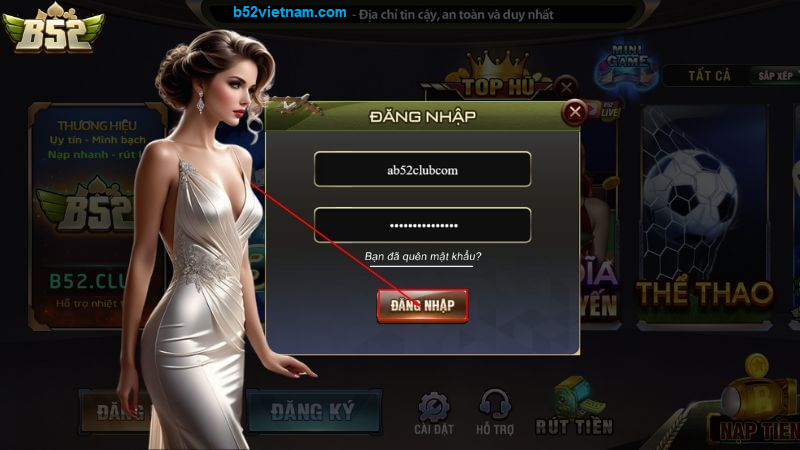 Đăng nhập B52 CLUB từ A- Z